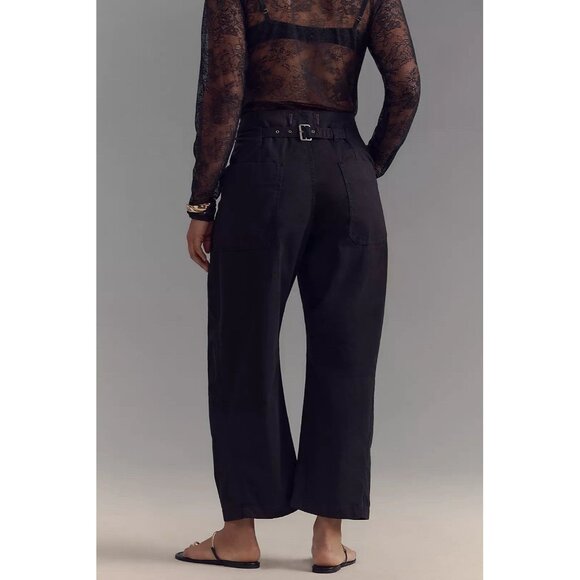 NWT Size 18W -Pilcro The Arin Cotton/Linen Button Fly Barrel Pants (NWT US$ 138) - Picture 3 of 16
